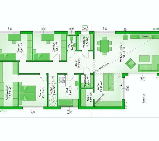 Hartl Haus - Avantgarde 143 F Floorplan 1