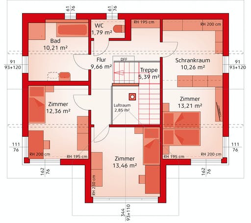 Hartl Haus - Classic 157 S Floorplan 2