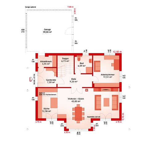 Hartl - Classic 218 W Floorplan 1