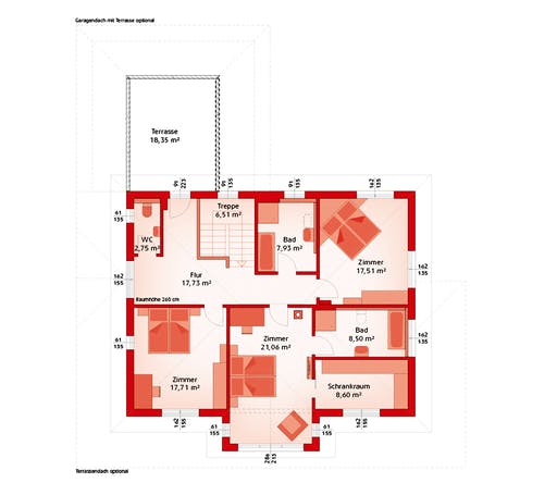 Hartl - Classic 218 W Floorplan 2