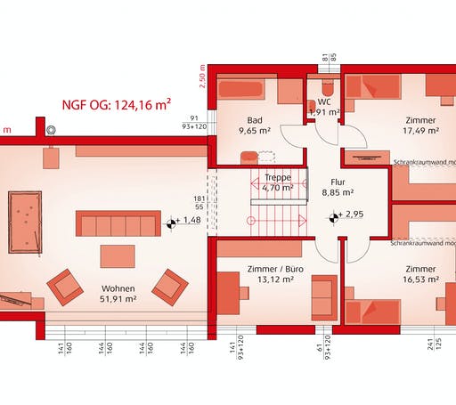 Hartl Haus - Liberty 199 F Floorplan 2