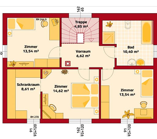 Hartl - Trend 146 P Floorplan 2