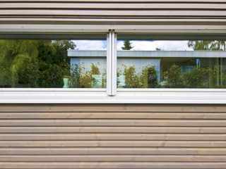 Fertighaus Hauger von Bau-Fritz Schlüsselfertig ab 450000€, Cubushaus Außenansicht 13