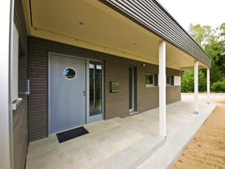 Fertighaus Hauger von Bau-Fritz Schlüsselfertig ab 450000€, Cubushaus Außenansicht 8