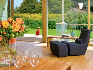 Fertighaus Hauger von Bau-Fritz Schlüsselfertig ab 450000€, Cubushaus Innenansicht 1