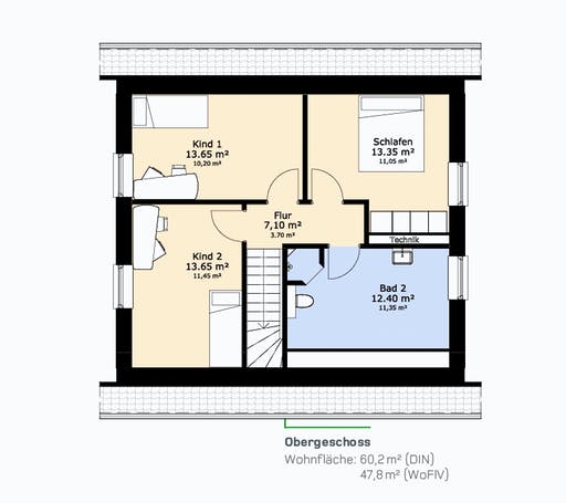 Hauscompagnie EFH 126 A Floorplan 2