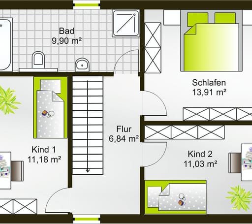 Hausidee 110 FD floor_plans 0