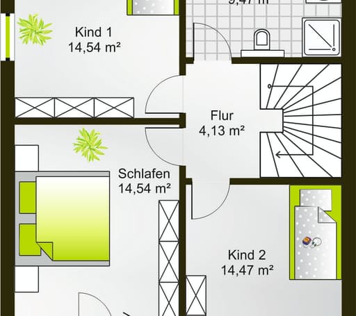 Hausidee 124 FD floor_plans 0