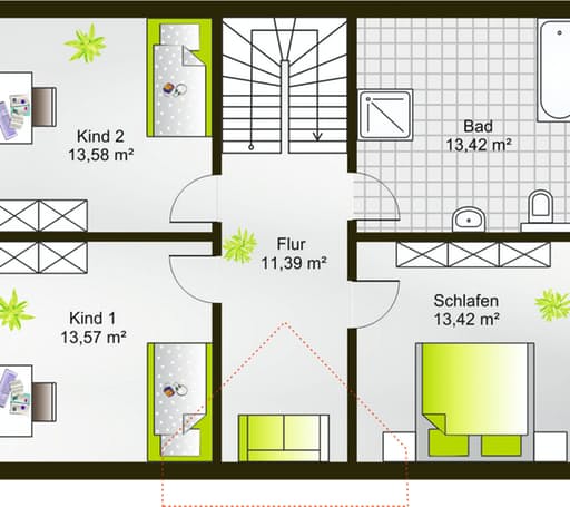 Hausidee 133 SD floor_plans 0