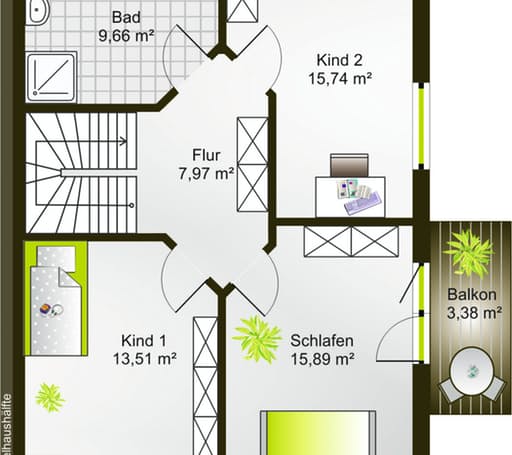 Hausidee 135 SD floor_plans 0