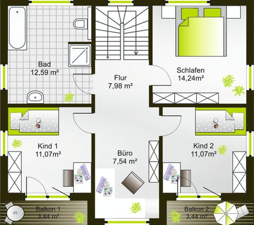 Hausidee 140 VPD floor_plans 0