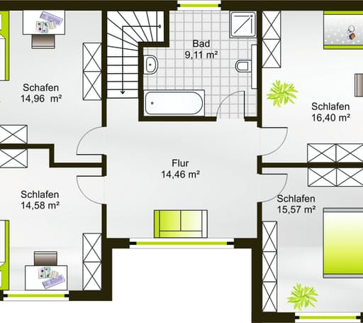 Hausidee 164 FD floor_plans 0