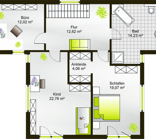 Hausidee 173 FD floor_plans 0