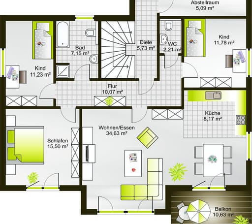 Hausidee 238 VPD floor_plans 0