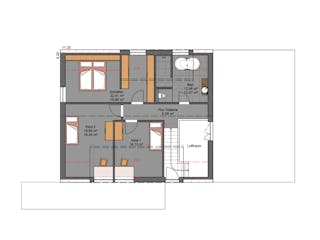 Massivhaus Classic 162.1 von Haus Der Handwerker, Satteldach-Klassiker Grundriss 2