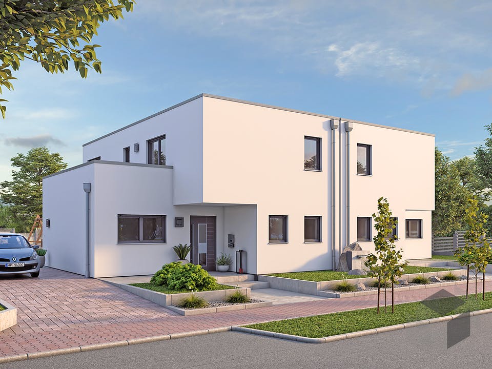 DHH Bauhaus 130 von hebelHAUS Außenansicht