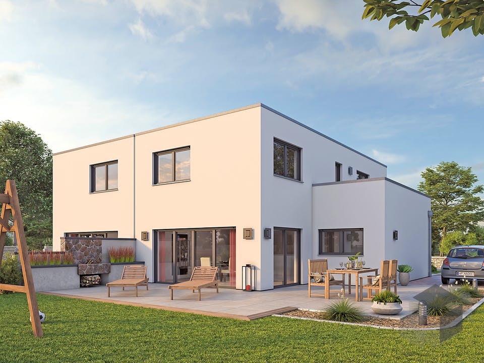 DHH Bauhaus 130 von hebelHAUS Außenansicht