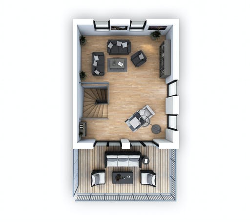 Hebel - DHH Stadtvilla 176 Floorplan 3