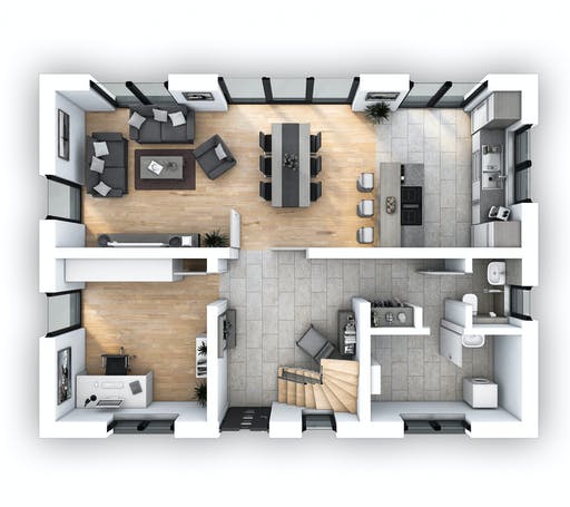 Hebel - EFH Klassik 118 Floorplan 1