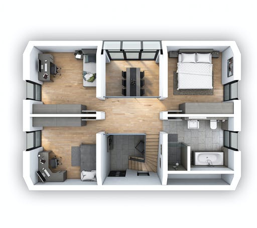 Hebel - EFH Klassik 118 Floorplan 2