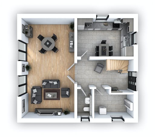 Hebel - EFH Klassik 121 Floorplan 1