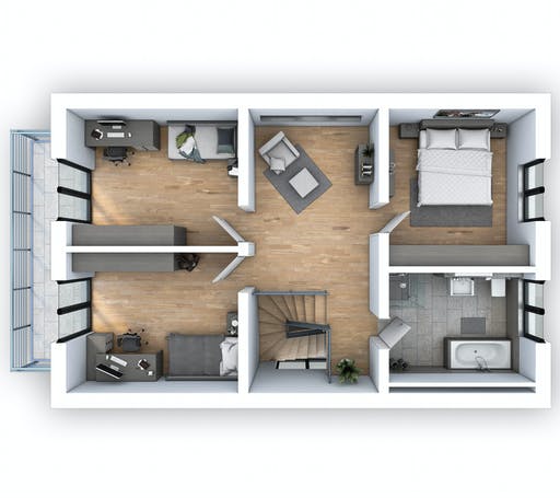 Hebel - EFH Klassik 138 Floorplan 2