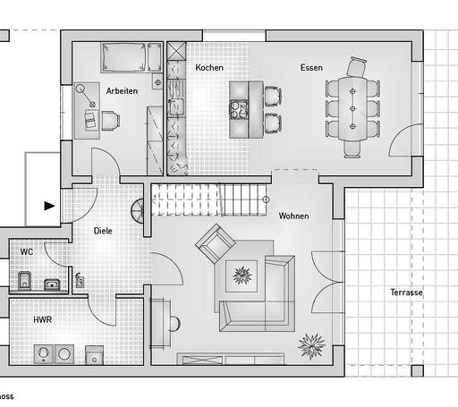 Hebel - Kubus 25.38 Floorplan 1