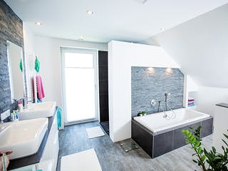 Fertighaus Versetztes Pultdach in Wellingholzhausen von Hausbau Heggemann Schlüsselfertig ab 450000€, Innenansicht 7