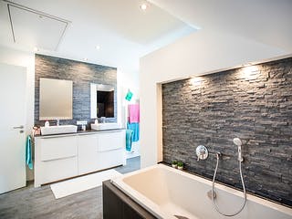 Fertighaus Versetztes Pultdach in Wellingholzhausen von Hausbau Heggemann Schlüsselfertig ab 450000€, Innenansicht 8