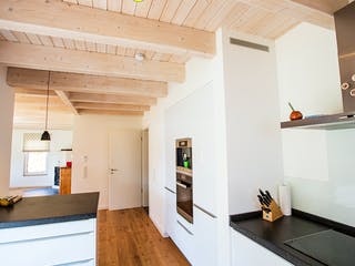 Fertighaus Sonnenhaus in Osnabrück von Hausbau Heggemann Schlüsselfertig ab 500000€, Satteldach-Klassiker Innenansicht 3