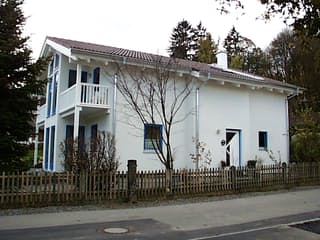 Fertighaus Heidi von Ludwig Andrä Holzbau Schlüsselfertig ab 287252€, Satteldach-Klassiker Außenansicht 3