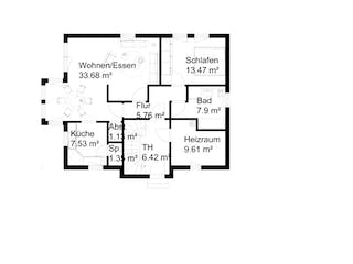 Fertighaus Heidi von Ludwig Andrä Holzbau Schlüsselfertig ab 287252€, Satteldach-Klassiker Grundriss 2
