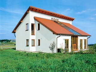 Fertighaus Hein von Keitel-Haus, Pultdachhaus Außenansicht 1