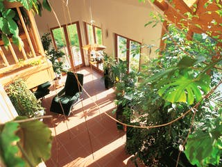 Fertighaus Hein von Keitel-Haus, Pultdachhaus Innenansicht 1