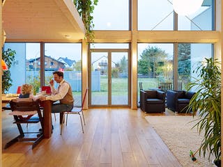 Fertighaus Hellwig von Becker 360 Schlüsselfertig ab 396100€, Satteldach-Klassiker Innenansicht 2
