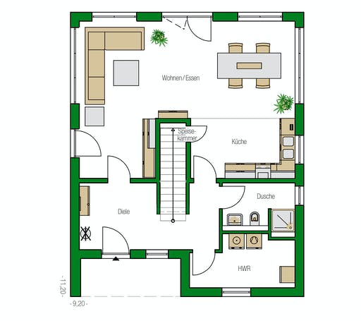 Helma - Aachen Floorplan 1