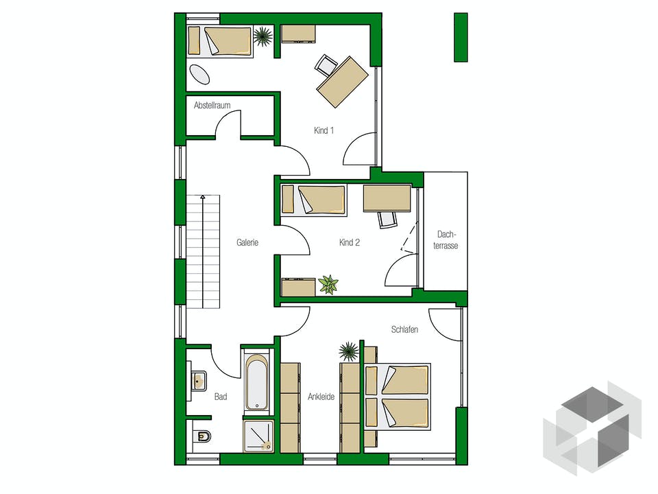 Alicante von HELMA Eigenheimbau AG Grundriss