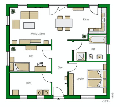 Helma - Lille Floorplan 1