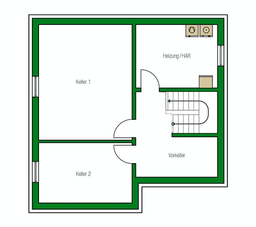 Massivhaus Modena von HELMA MASSIVHAUS Schlüsselfertig ab 290200€, Stadtvilla Grundriss 3