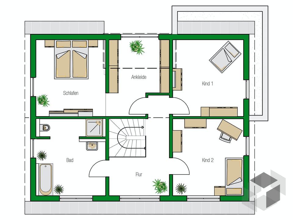 Treviso von HELMA Eigenheimbau AG Grundriss