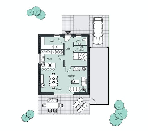 Helsti - Brügge Floorplan 1