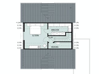 Massivhaus Oslo Vario von HELSTI Massivhaus Schlüsselfertig ab 333000€, Satteldach-Klassiker Grundriss 3