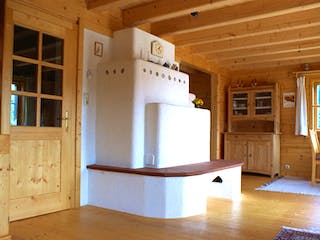 Fertighaus Herbst von Holzhaus Rosskopf Schlüsselfertig ab 349000€, Blockhaus Innenansicht 1