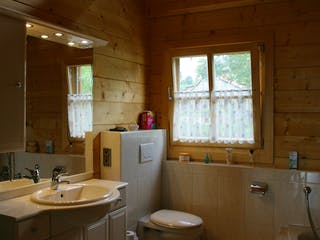 Blockhaus Hohenstaufen von Rems-Murr-Holzhaus Schlüsselfertig ab 257131€, Blockhaus Innenansicht 1