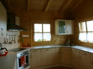 Blockhaus Hohenstaufen von Rems-Murr-Holzhaus Schlüsselfertig ab 257131€, Blockhaus Innenansicht 4