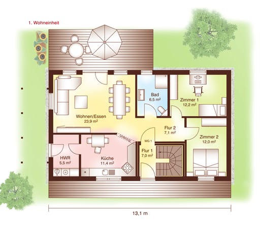 Holbäk Floorplan 1