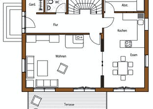 Holz 136 Grundriss