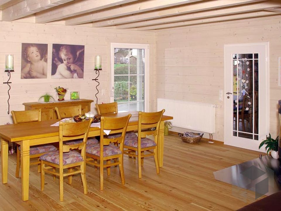 B167 von Frammelsberger HOLZHAUS Innenansicht