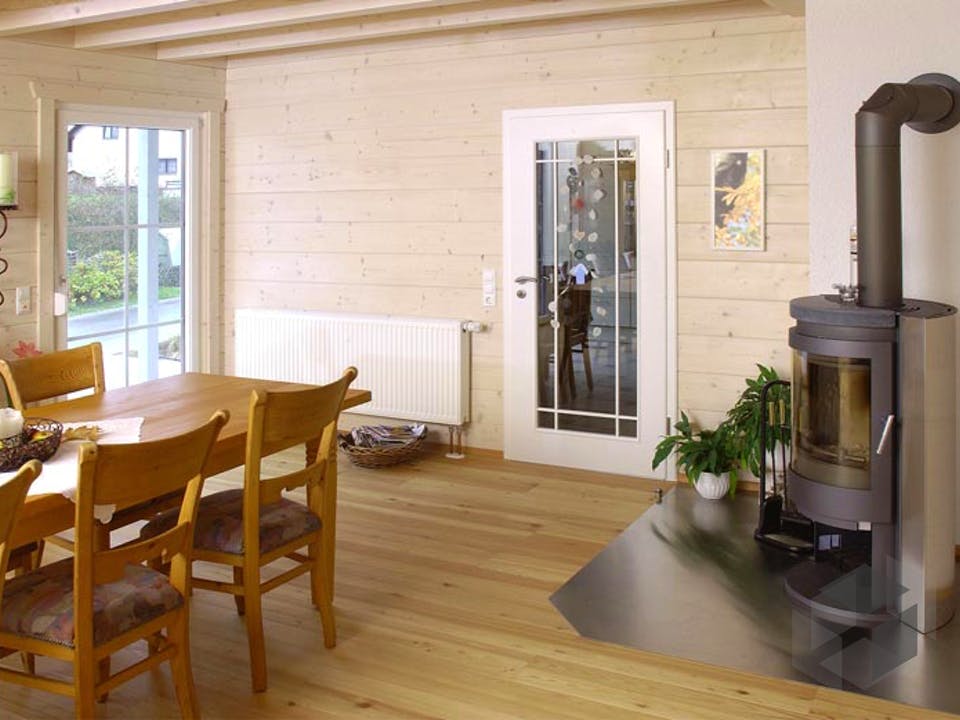 B167 von Frammelsberger HOLZHAUS Innenansicht