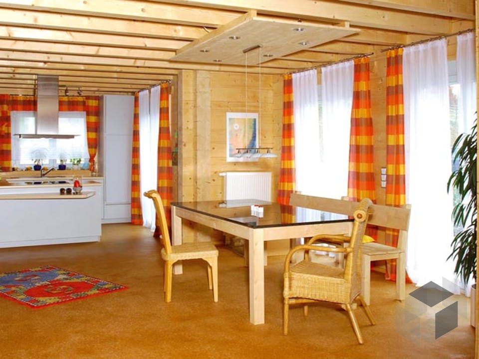 B178 Witte von Frammelsberger HOLZHAUS Innenansicht